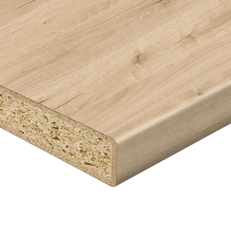 Blat Dąb letni OV 38mm 4100x600mm R3 | Swiss Krono wygląd