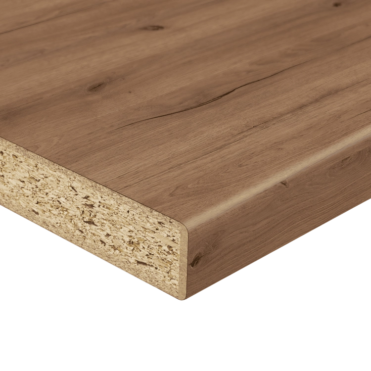 Blat Dąb Mocha OW 38mm 4100x1200mm R3 | Swiss Krono wygląd