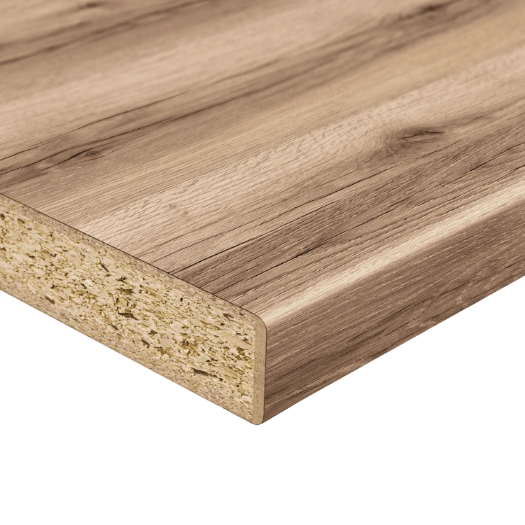Blat Dąb Lungo NA 38mm 4100x600mm R3 | Swiss Krono wygląd