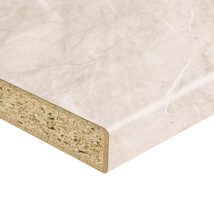 Blat Marmur Torino PE 38mm 4100x1200mm R3 | Swiss Krono wygląd
