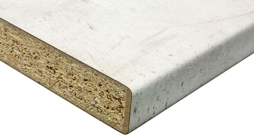 Blat Beton biały VL 38mm 4100x1200mm R3 | Swiss Krono wygląd