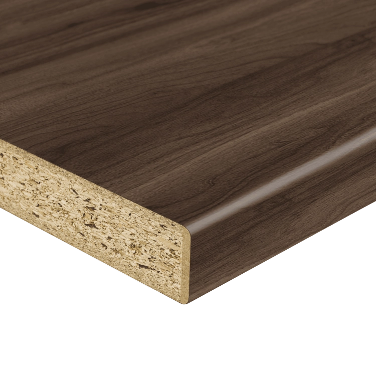 Blat Orzech południowy OW 38mm 4100x1200mm R3 | Swiss Krono wygląd