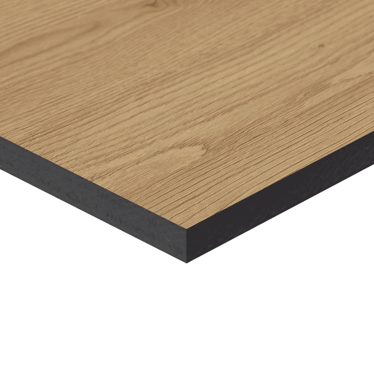 Blat Black Wood Dab Sloneczny D4033 OW 4100*1315*12 | Swiss Krono wygląd