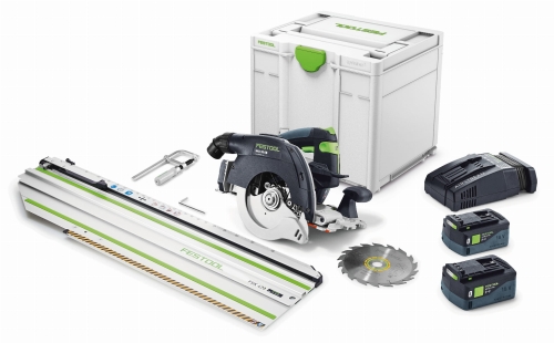 Akumulatorowa ręczna pilarka tarczowa HKC 55 5,0 EBI-Set-FSK 420 FESTOOL 577675 (577678+769942)
