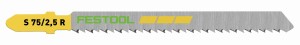 Brzeszczot do wyrzynarki S 75/2,5 R/5  FESTOOL 204259  (5szt)