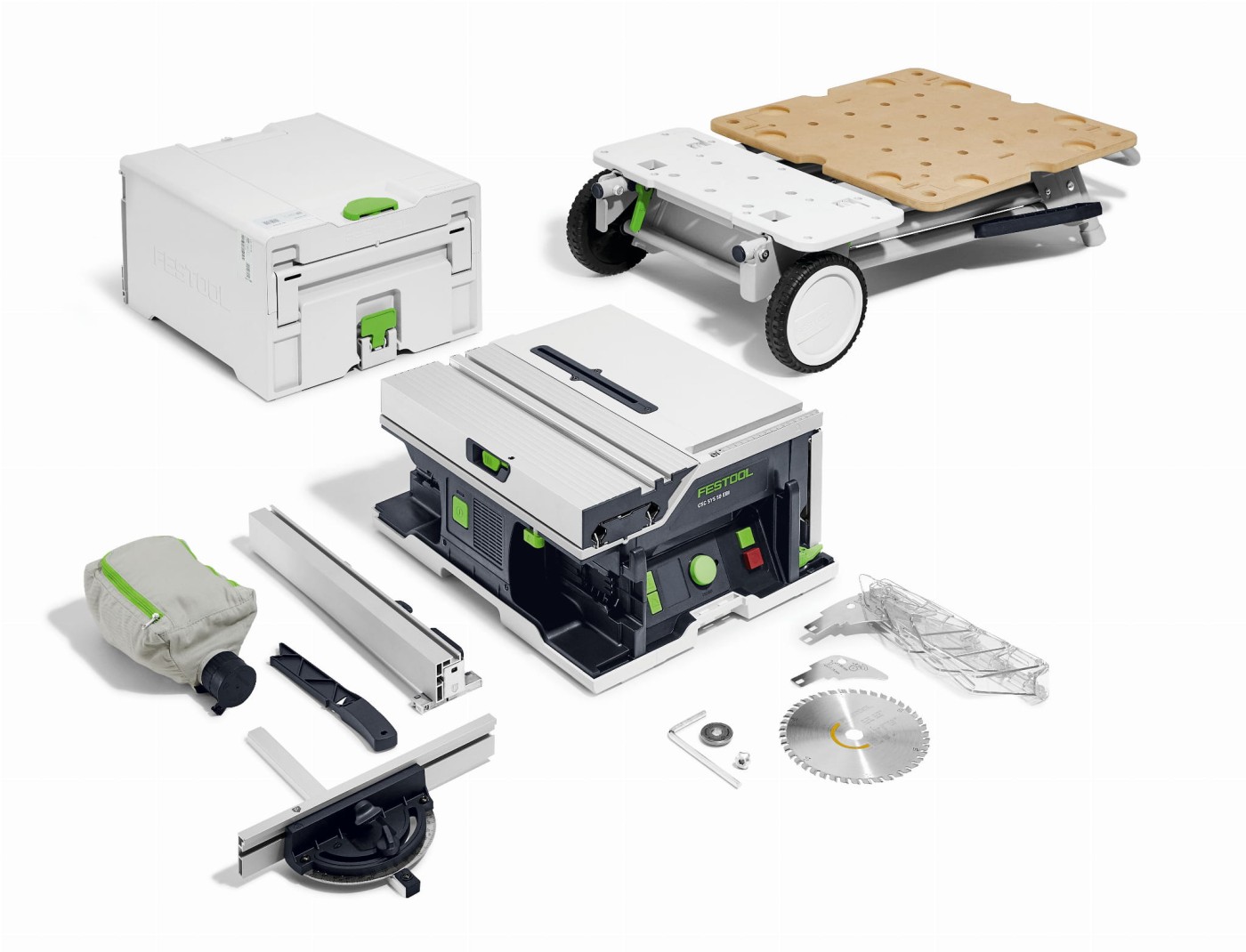Festool Akumulatorowa stołowa pilarka tarczowa CSC SYS 50 EBI-Basic-Set FESTOOL 577371