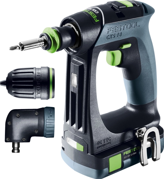 Akumulatorowa wiertarko-wkrętarka CXS 18 3,0-Set FESTOOL 576884