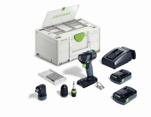 Akumulatorowa wiertarko-wkrętarka TXS 18 C 3,0-SET FESTOOL  576896