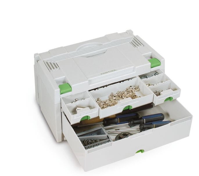 Systainer SYS 3-SORT/4 FESTOOL 491522 zastosowanie