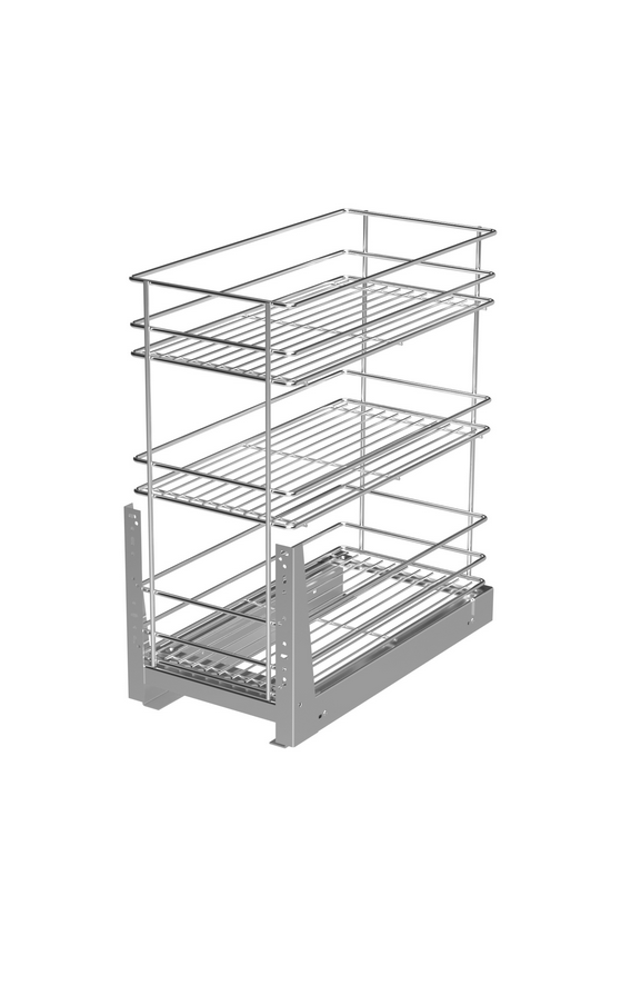 Cargo mini 30 3-poz pełny wysuw chrom W-2312M-300 G2