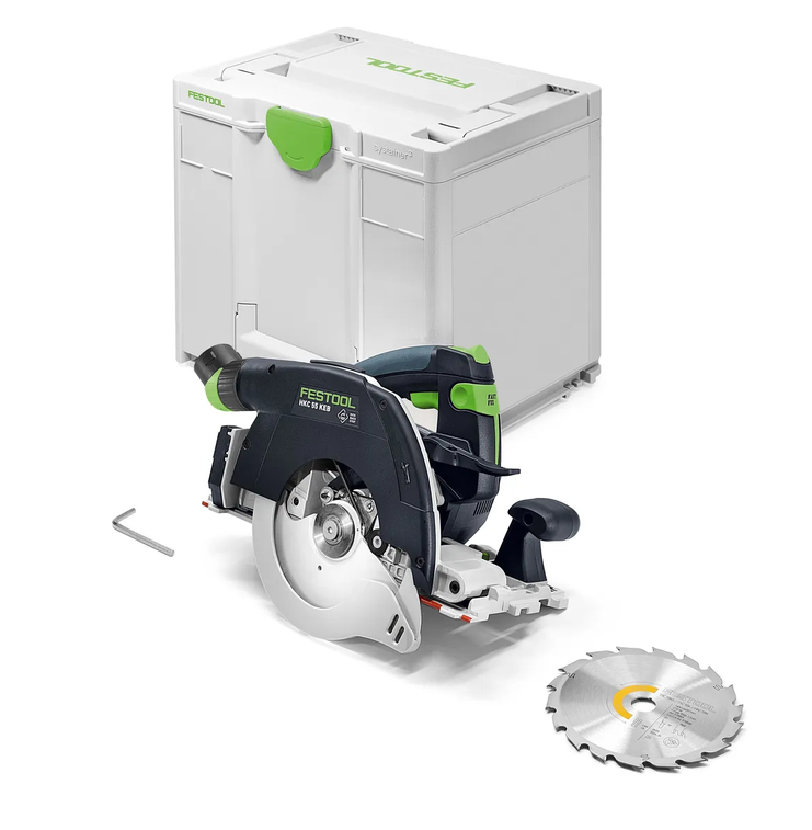 Akumulatorowa ręczna pilarka tarczowa HKC 55 KEB-Basic FESTOOL 578302