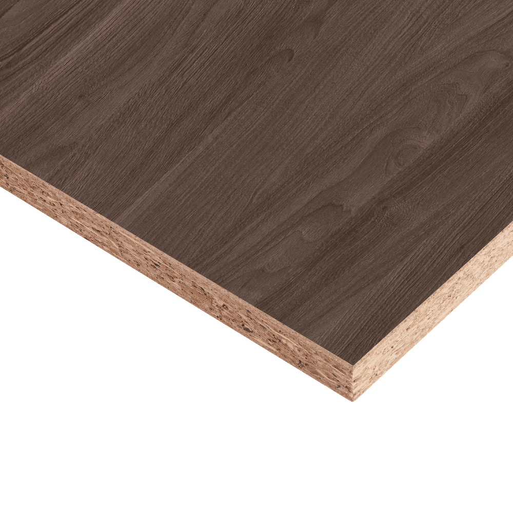 Płyta laminowana Orzech Brązowy OV 18mm 2800*2070 | Swiss Krono wygląd