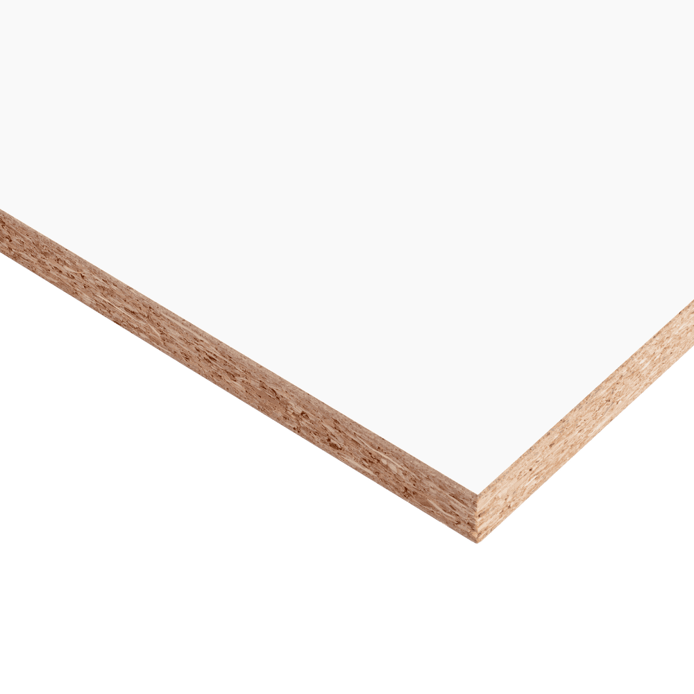 Płyta laminowana Biała SM 18mm2800*2070 | Swiss Krono wygląd
