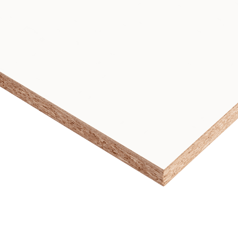 Płyta laminowana Biała SM 18mm 2800*2070 | Swiss Krono wygląd