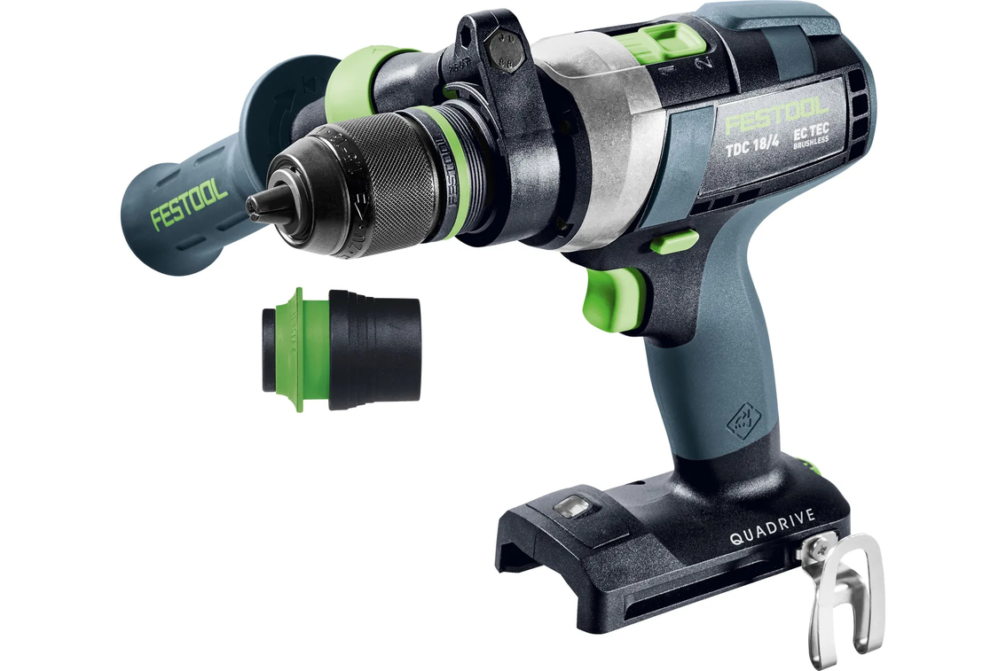 Akumulatorowa wiertarko-wkrętarka TDC 18/4 I-Basic FESTOOL 575601 złożona wiertarka
