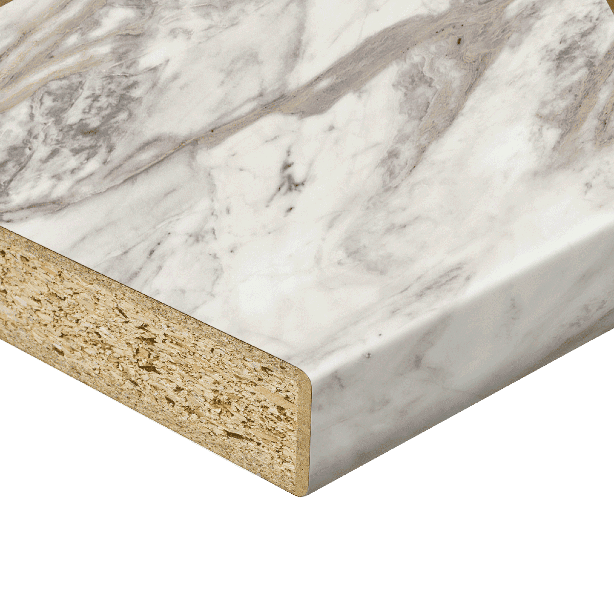 Blat Marmur Cassandra SM 38mm 4100x600mm R3 | Swiss Krono wygląd