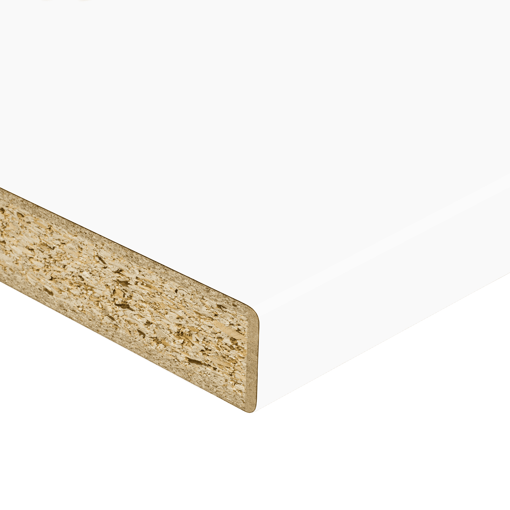 Blat Biały Alaska KM 38mm 4100x600mm R3 | Swiss Krono wygląd