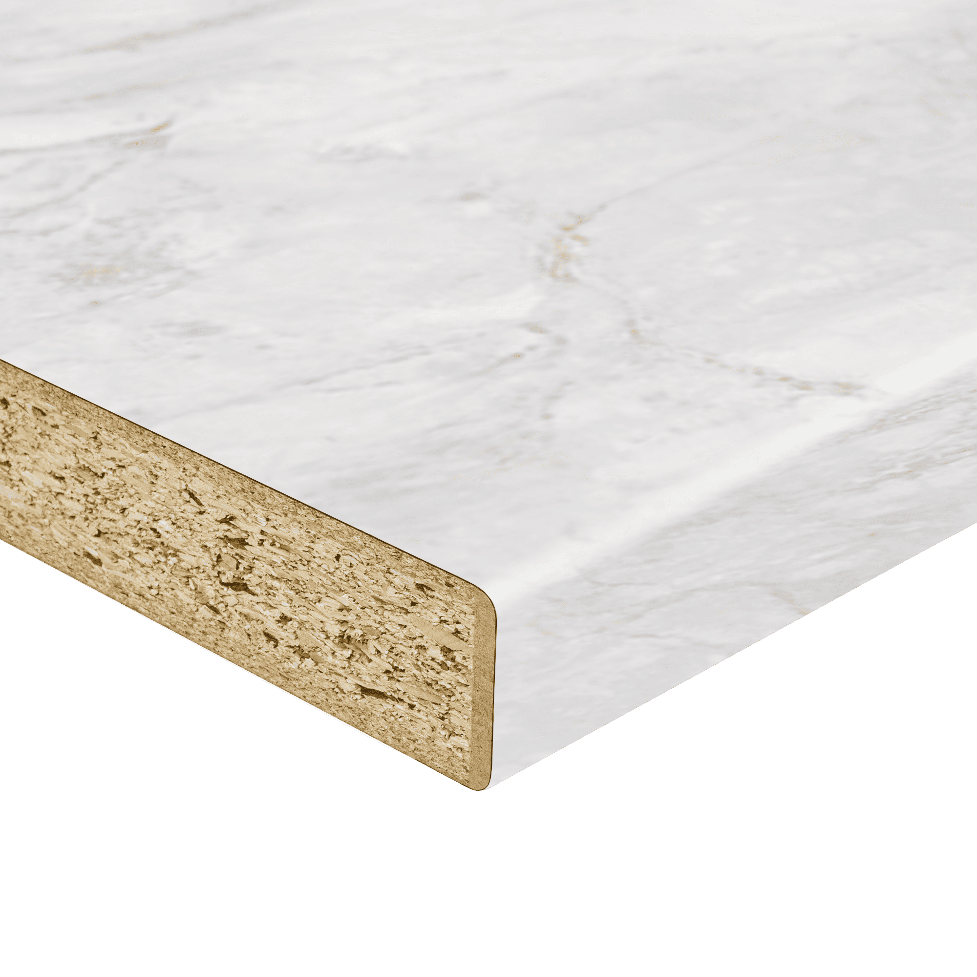 Blat Marmur subtelny BS 38mm 4100x1200mm | Swiss Krono wygląd