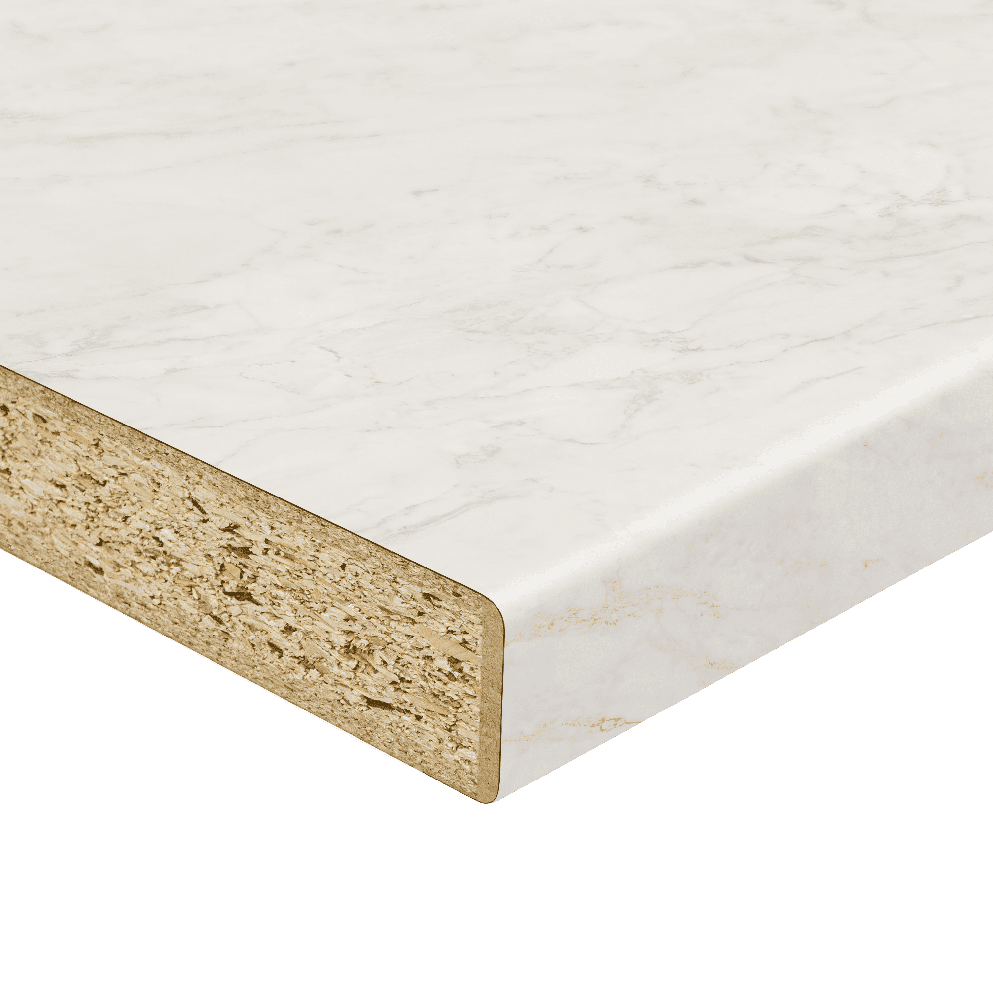 Blat Marmur Crema SM 38mm 4100x600mm R3 | Swiss Krono wygląd