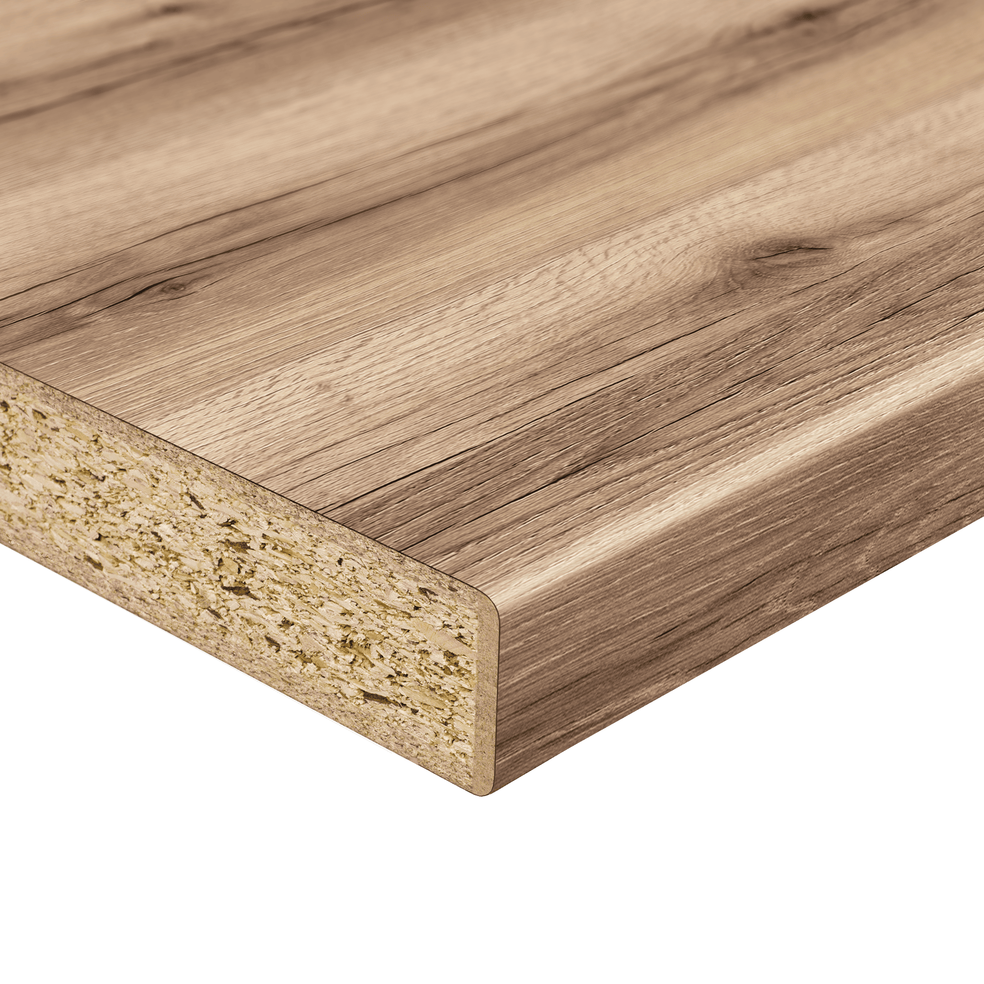 Blat Dąb Lungo NA 38mm 4100x600mm R3 | Swiss Krono wygląd