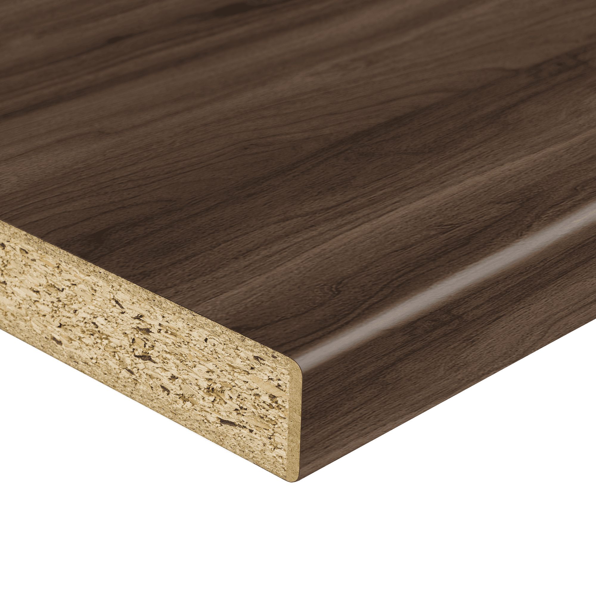 Blat Orzech południowy OW 38mm 4100x600mm R3 | Swiss Krono wygląd